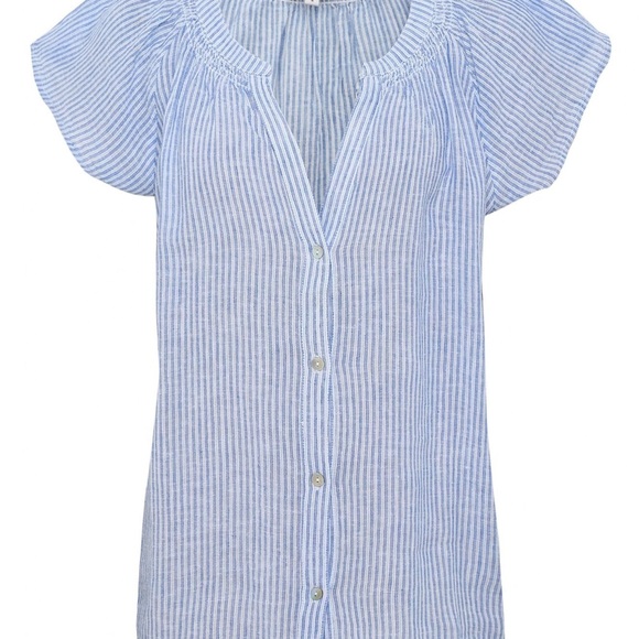 RAILS Linen Striped Alena Shirt - Picture 5 of 11